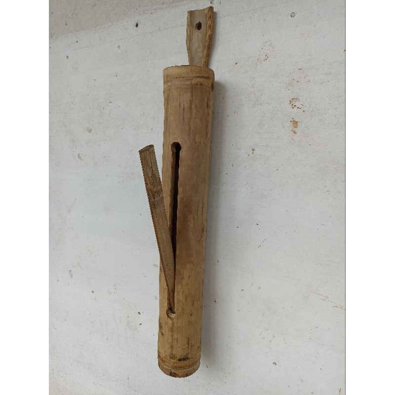 Jual Baru Kentongan Bambu Besar/Alat Kentongan Pos Ronda/Jidor | Shopee ...