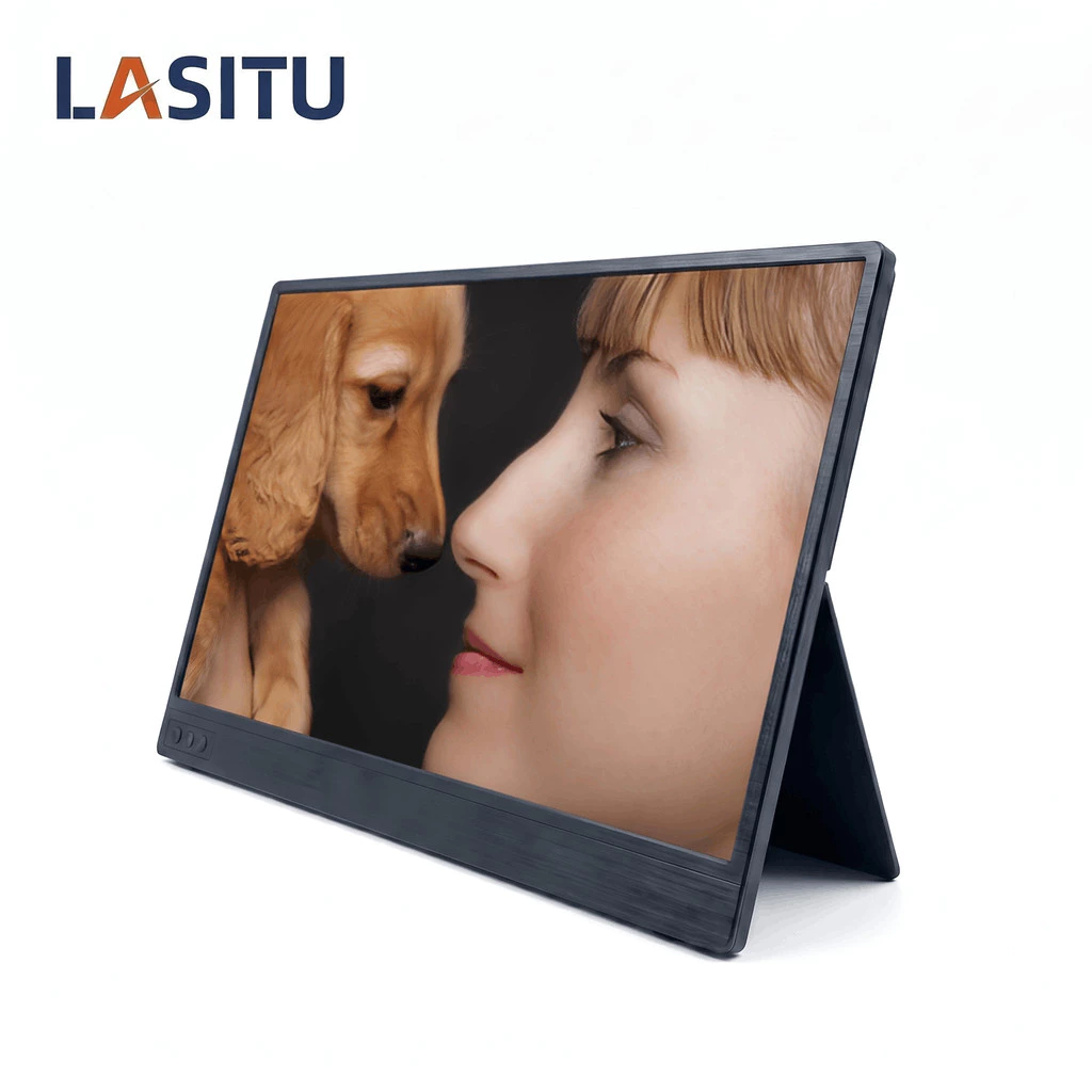 LASITU Monitor P156A02C 15.6 inch portable Full HD IPS dengan kickstandFocus Keyphrase: LASITU Monitor 15.6 Inch Portable