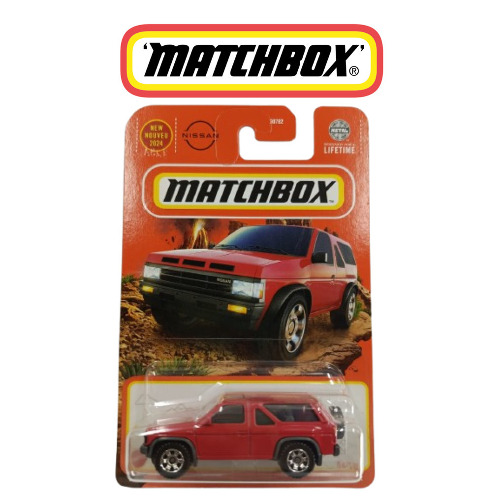 Jual Matchbox 1985 Nissan Pathfinder Merah 93AL | Shopee Indonesia