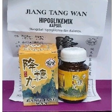 Jiang/Tang/Wan Obt Herbal Diabetes Cap TOKO ALFIN_CHOE99