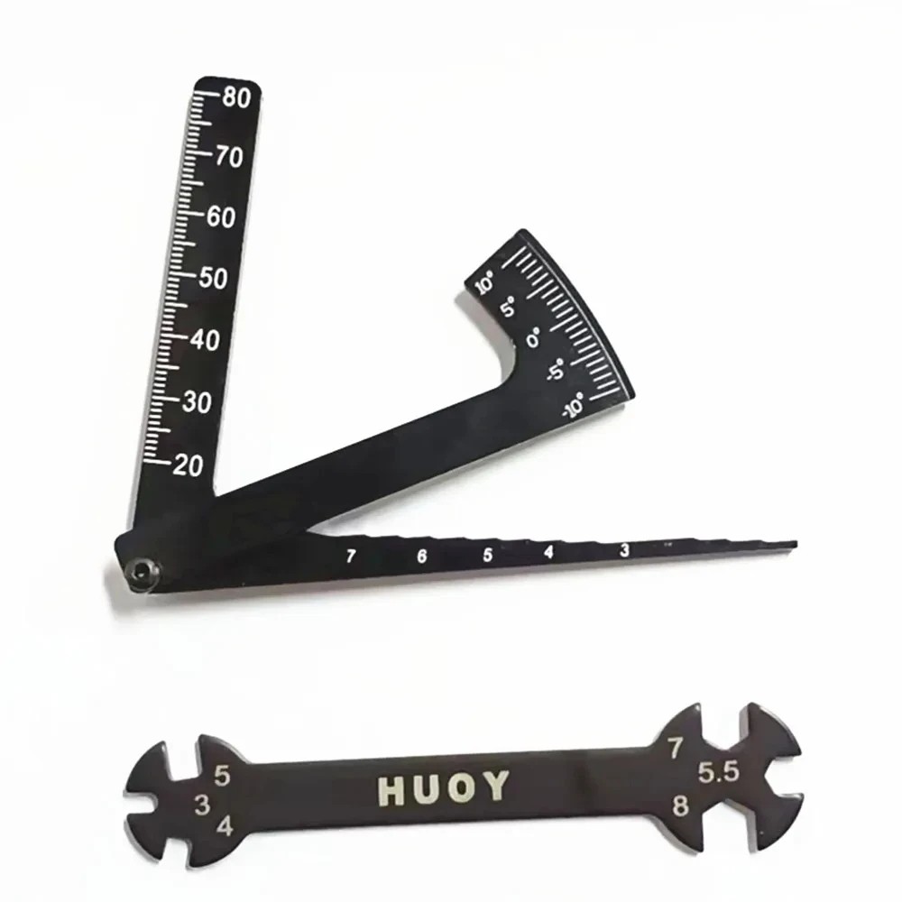 Jual 3 In 1 Height Gauge Ruler Aluminum Metal Parts Wheel RC Road Car ...