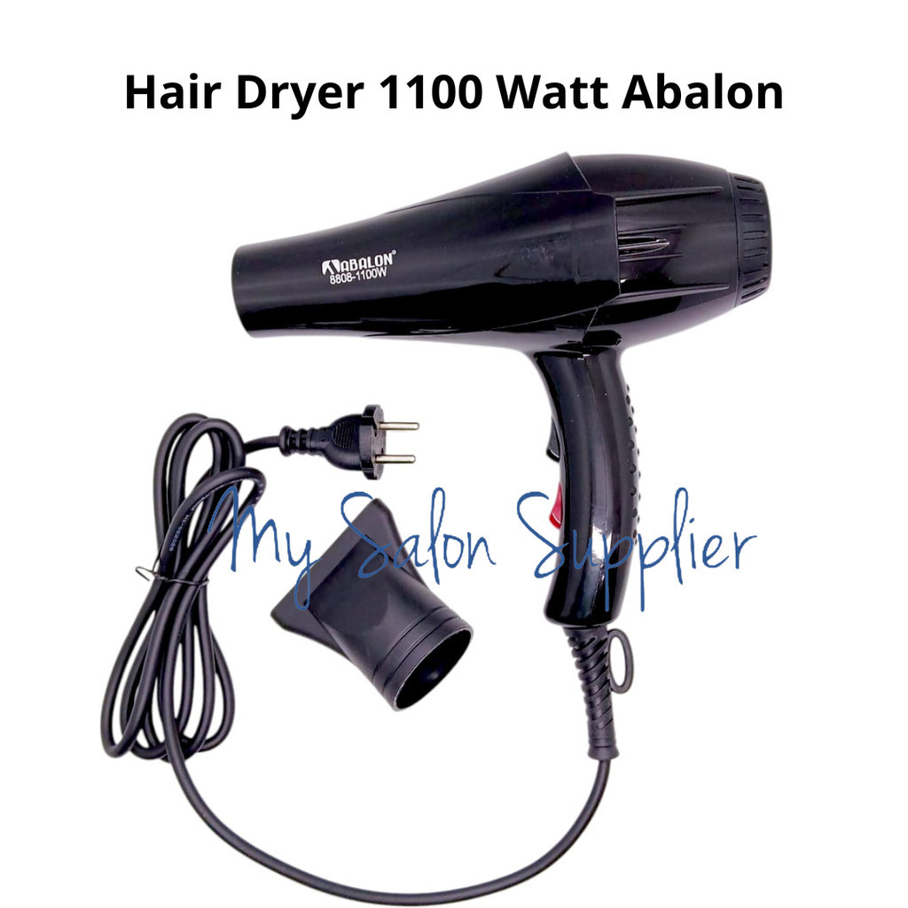 Jual Hair Dryer Abalon 1100W Model 8808 Pengering Rambut Salon Hair ...