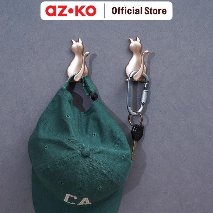 Jual AZKO Stora Set Gantungan Dinding Permanen Cat Pengait Multifungsi ...