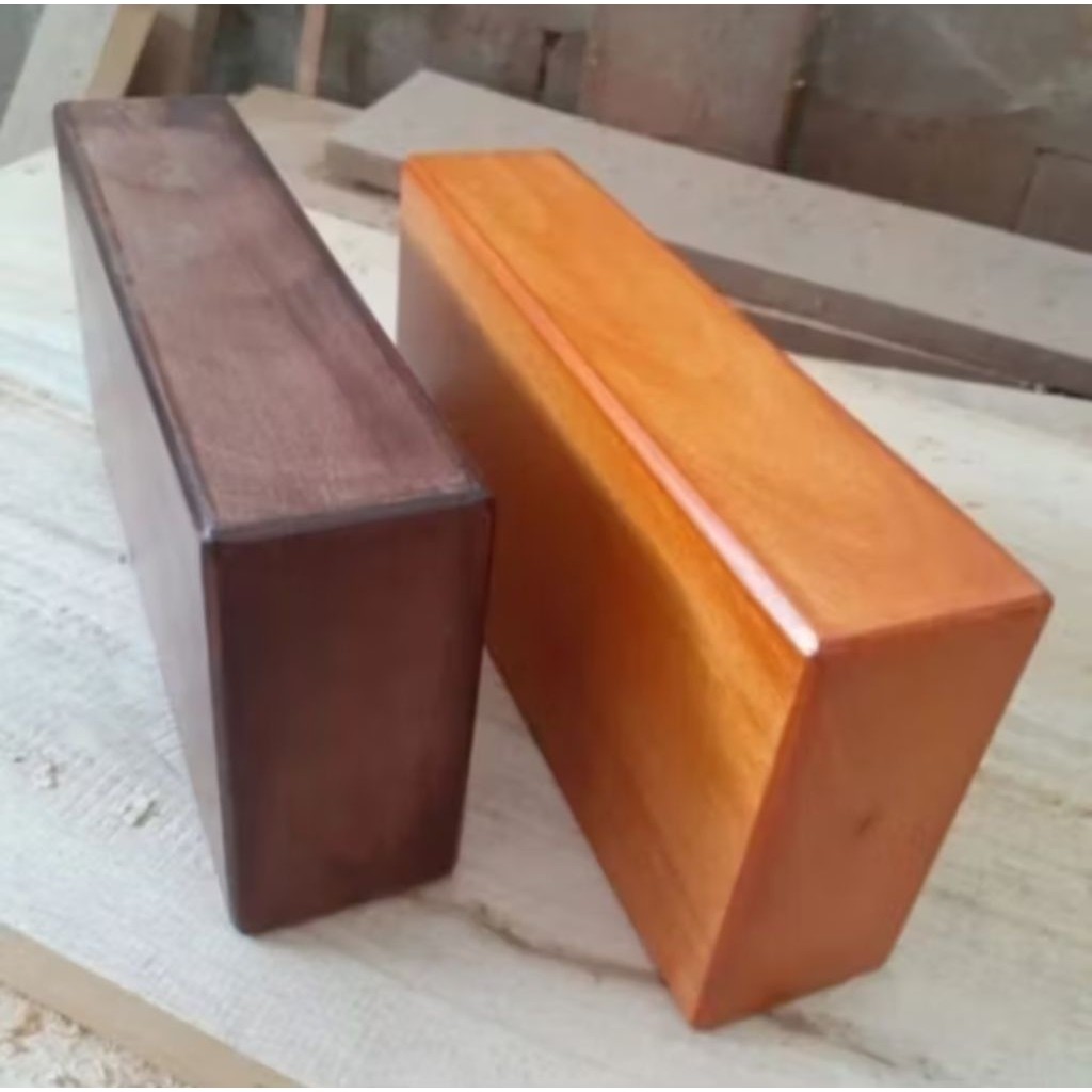 Jual Yoga Block Kayu Utuh Tanpa Sambungan || Balok Yoga Kayu Kuat Dan ...