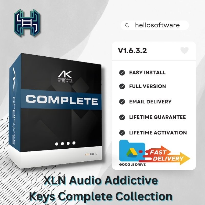 Jual (WIN/MAC) XLN Audio Addictive Keys Complete Collection v1.6.3.2 ...