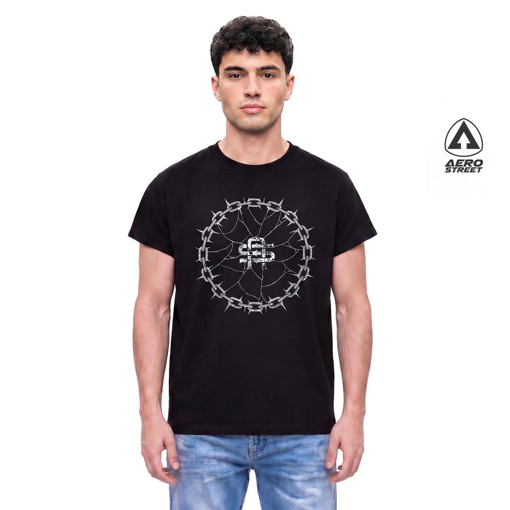 Jual Aerostreet T Shirt Half Sleeve Unbound T Shirt Combed Sablon ...