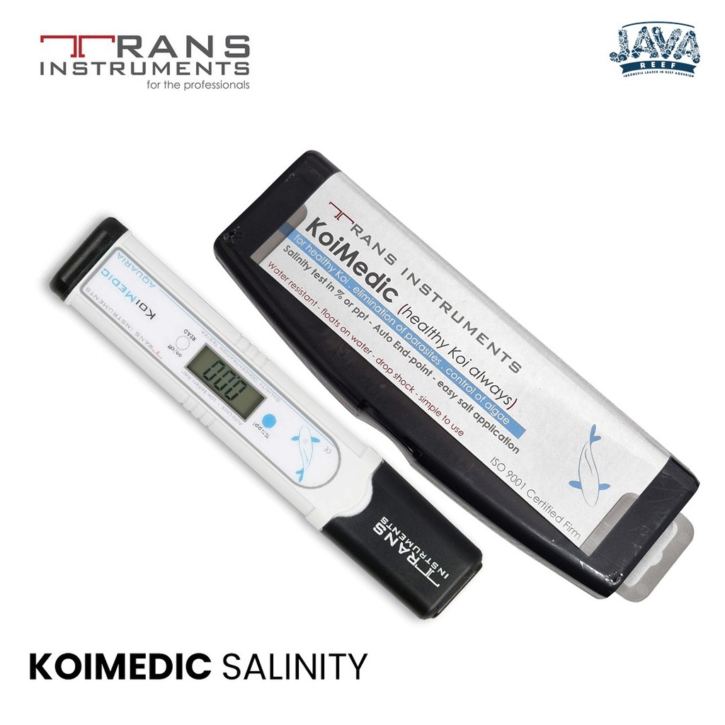 Jual KoiMedic Salinity Meter by Trans Instruments | Shopee Indonesia
