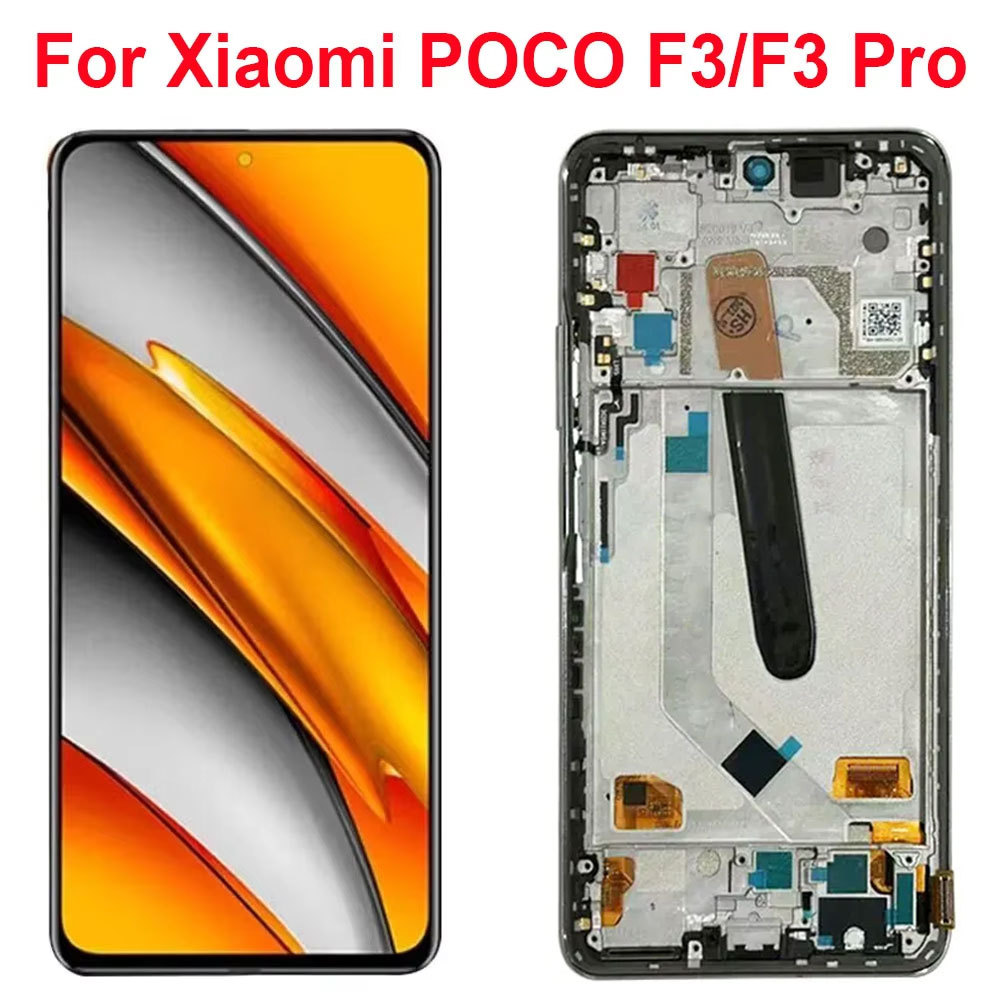 Jual AMOLED 6.67'' For Xiaomi Poco F3/F3 Pro LCD splay with Frame Tou ...