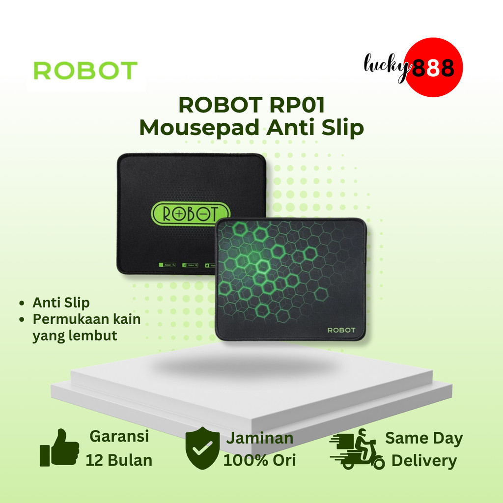 Jual [ BEST SELLER ] ROBOT Mousepad Anti Slip / Tatakan Mouse RP01 ...