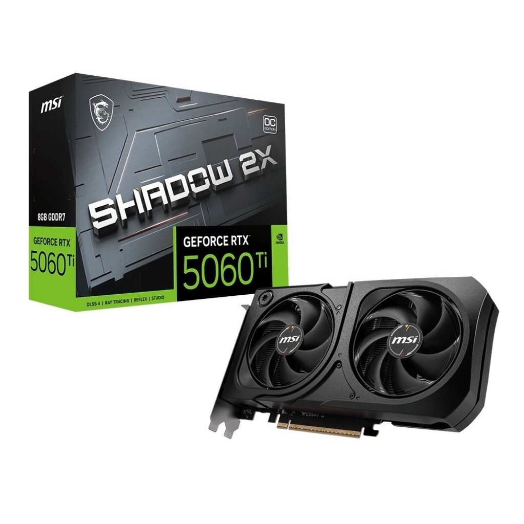 Jual MSI VGA Card GeForce RTX 5060 Ti 8GB SHADOW 2X OC PLUS GDDR7 - VGA ...