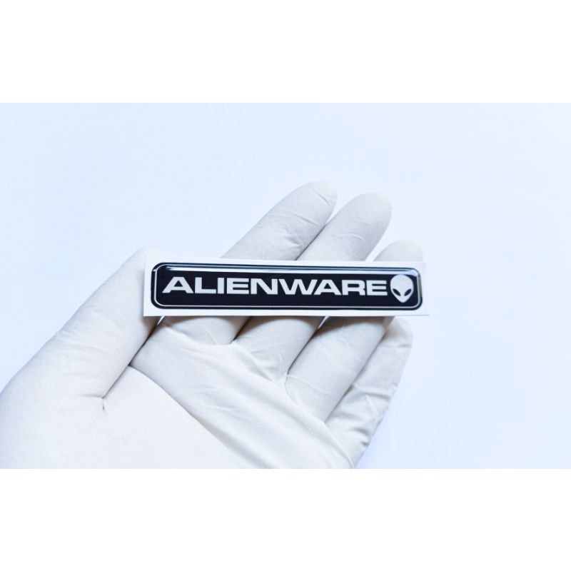Jual Sticker Timbul Alienware Emblem Resin Lentur Stiker Motor Mobil ...