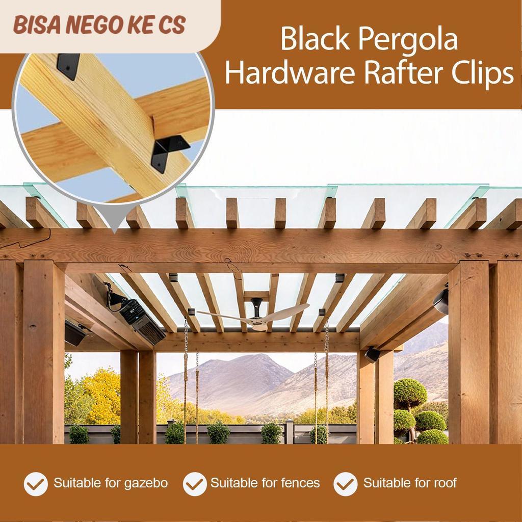Jual Rafter Clips Brackets Galvanized Roof Clip Brackets 12 Pieces ...