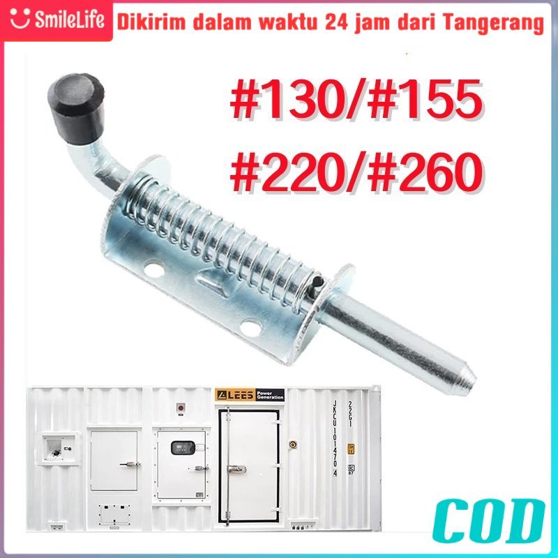 Jual Grendel Slot Pintu Spring Loaded Pin Bolt Lock Assembly Latch ...