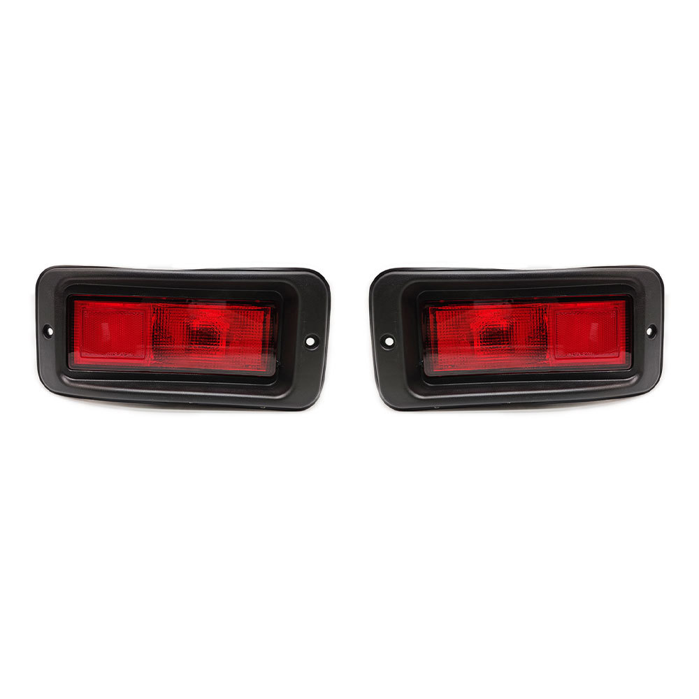 Jual Rear Bumper Reflector Lights For Mitsubishi Pajero Shogun Sport ...