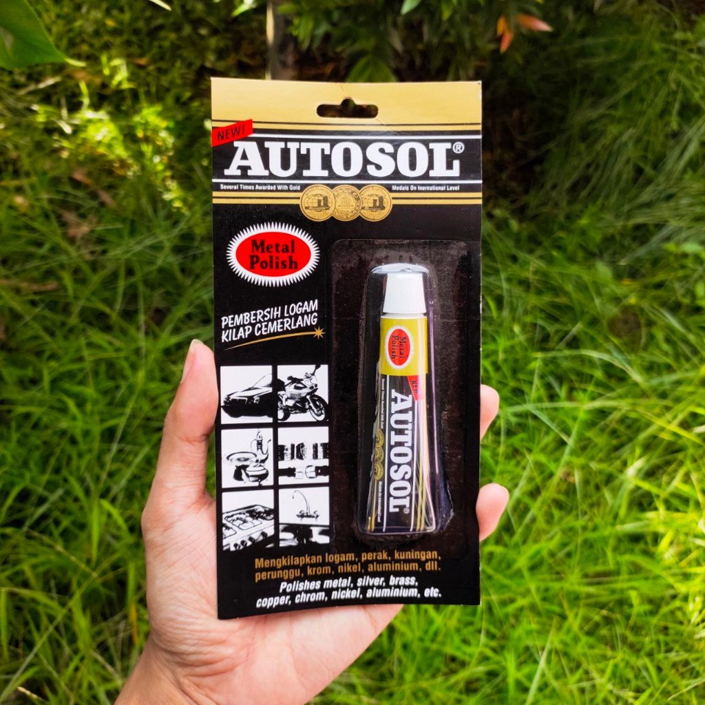 Jual Autosol Metal Polish Original 15 gram - Auto sol Pengkilap Logam ...
