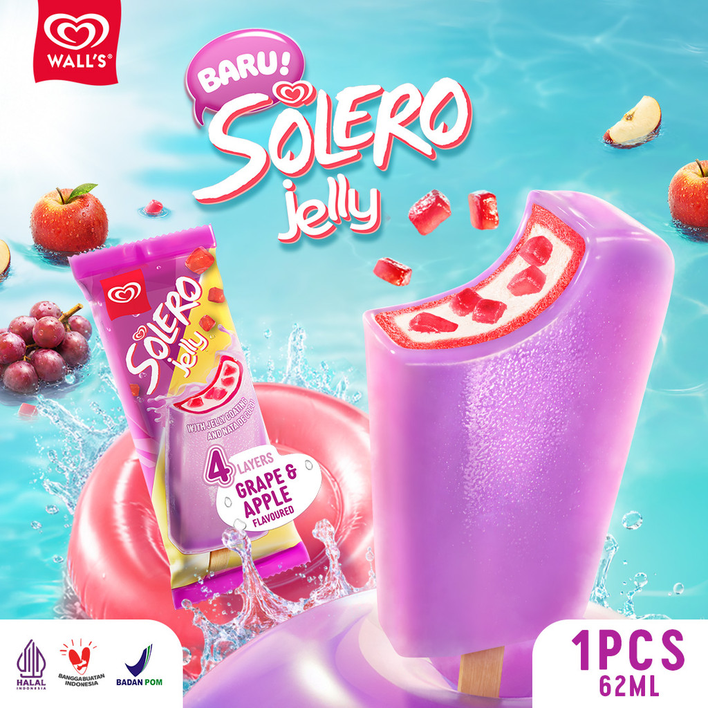 Jual Wall's Solero Jelly Grape 62ml - Ice Cream / Es Krim | Shopee ...