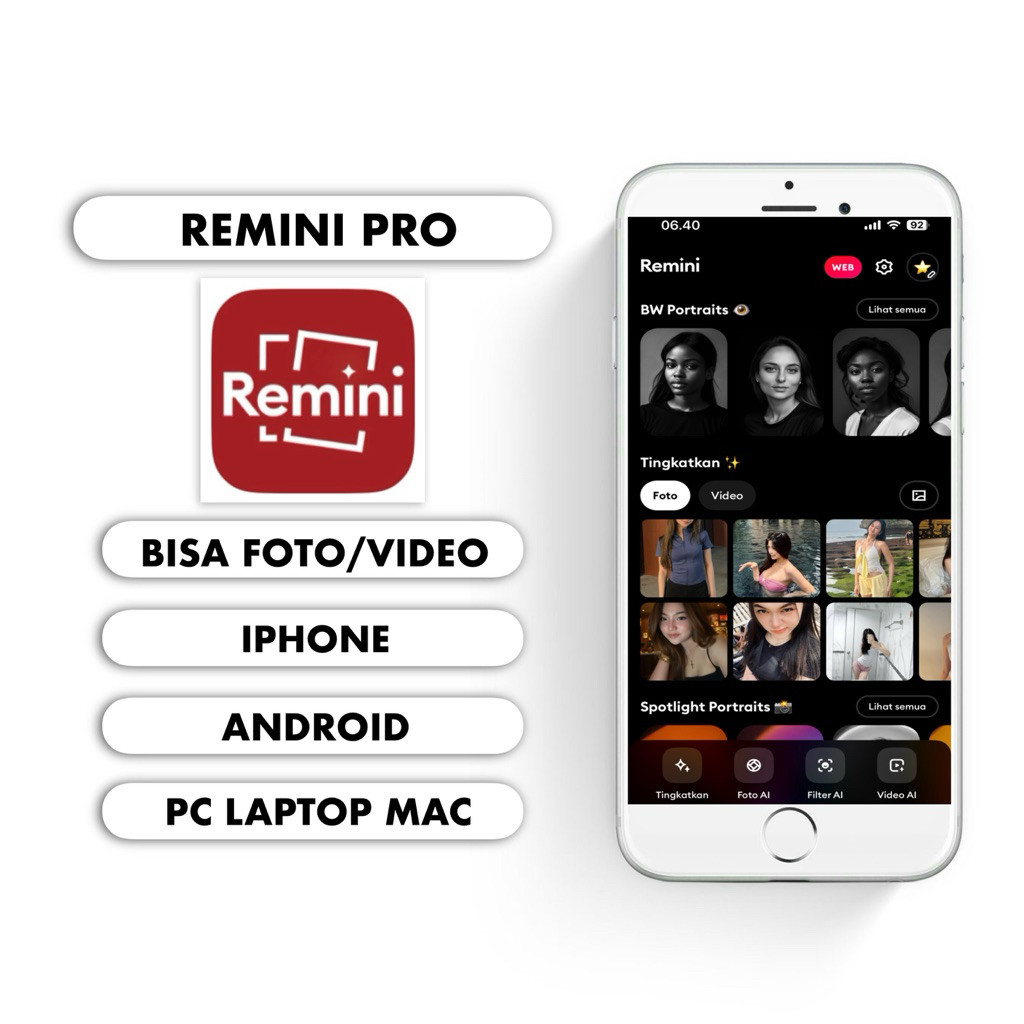 Jual REMINI PRO | REMINI PREMIUM | REMINI BUSSINES | REMINI WEB ...