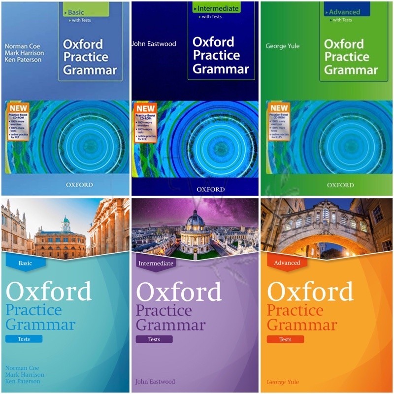 Jual Oxford Practice Grammar Basic / Intermediate / Advanced with ...