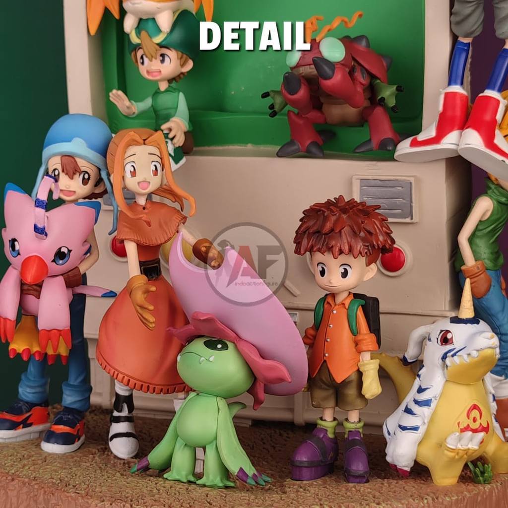 Jual Statue Action Figure Digimon Family Adventure by WASP Studio
