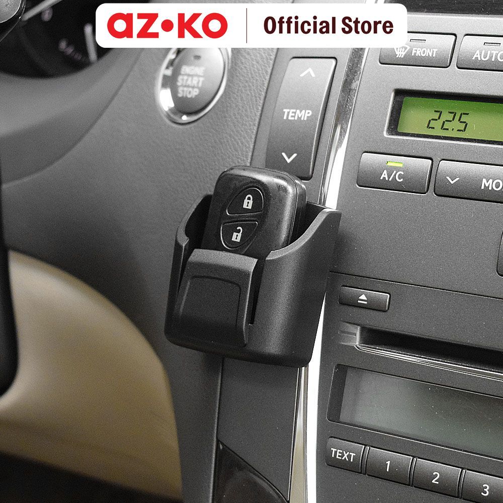 AZKO Otto Klasse Holder Kunci Mobil 1137 - Hitam Holder Kunci Mobil Key Organizer Aksesoris