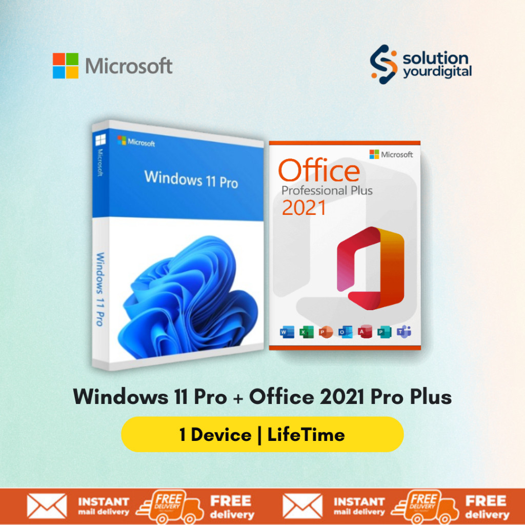 Jual BIG PROMO Windows 11 Pro | Home | Office 2021 | Office 2024 ...