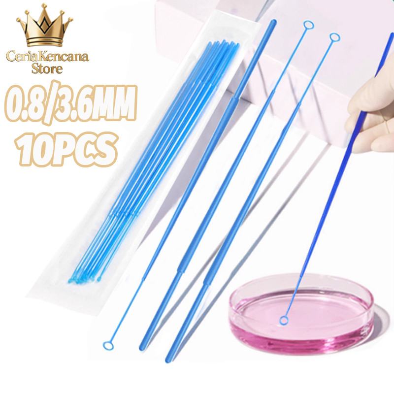 Jual Ose Disposable Laboratorium/Set Inoculation Loop 10Pcs/Inoculation ...