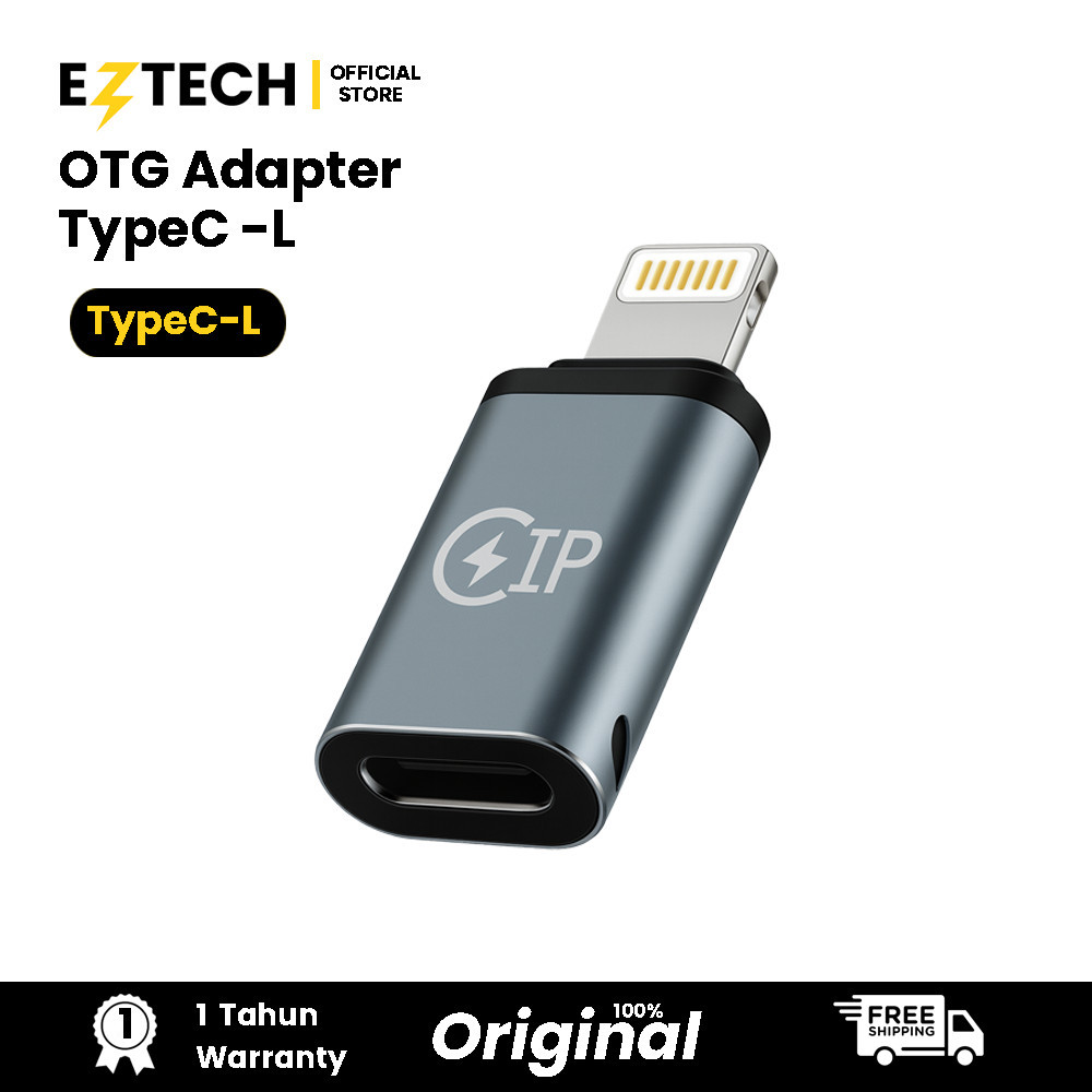 Jual Mini Adaptor OTG Type C USB 3.1 Connector TypeC-USB C-L Lightning ...