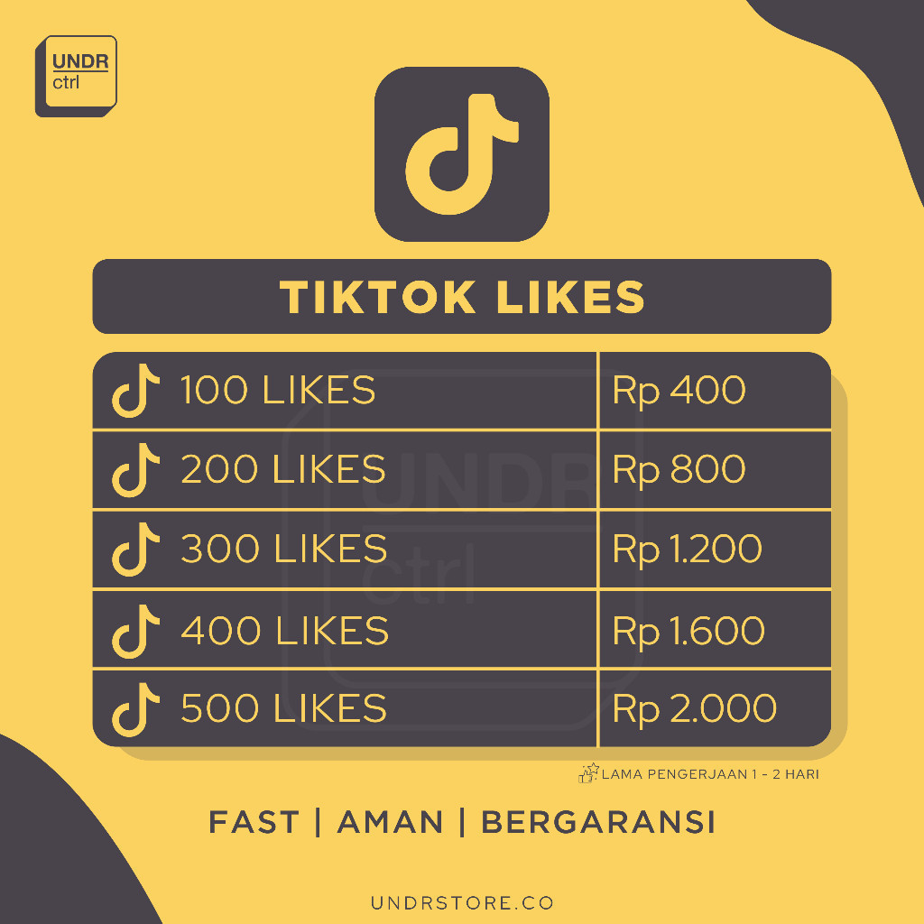 Jual 𝘂𝗻𝗱𝗿𝘀𝘁𝗼𝗿𝗲 Like TikTok.FYP Permanen ₊˚ෆ Best Quality ～ Proses ...