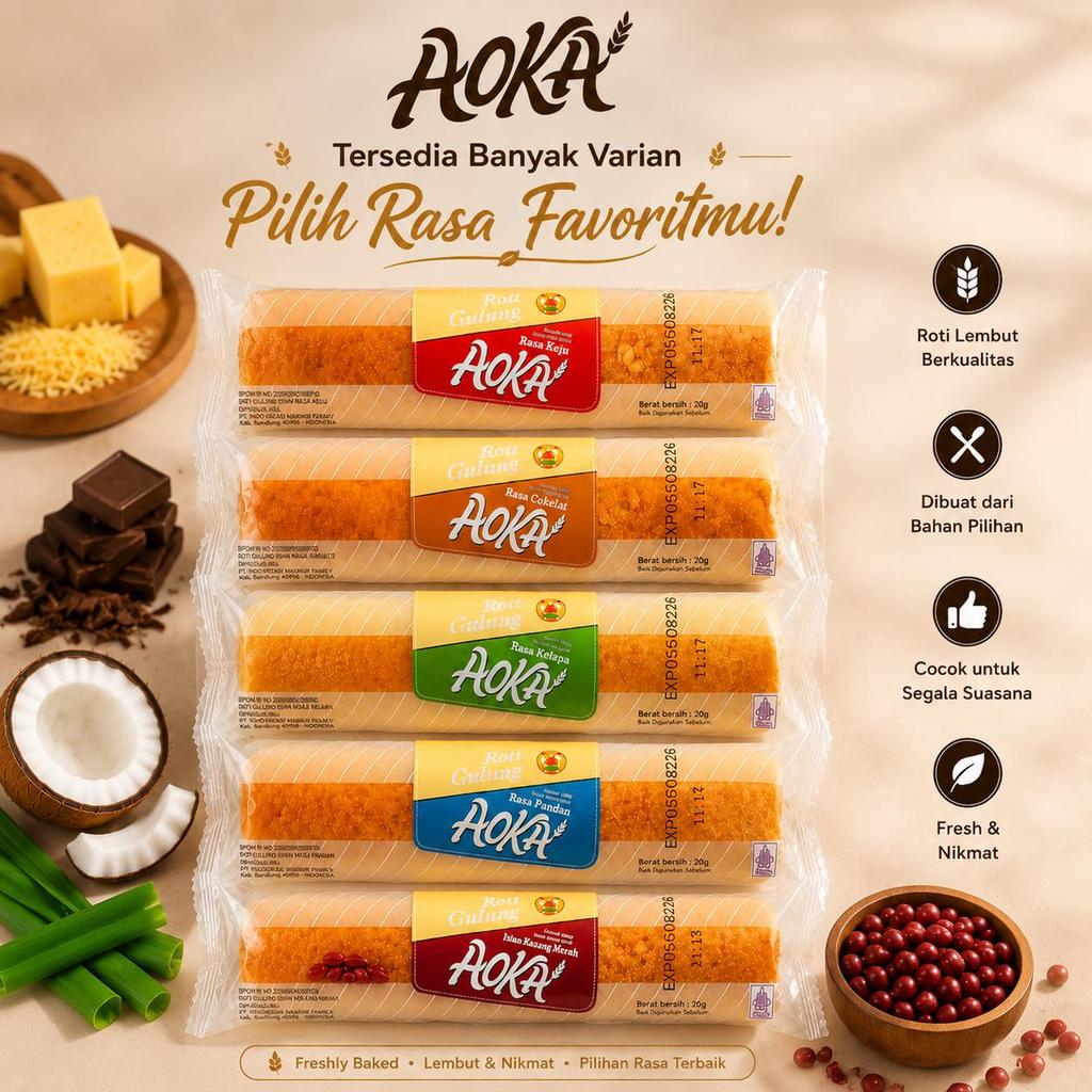 Jual Roti Aoka 1 Dus Terlengkap & Harga Terbaru Oktober 2026 | Shopee ...