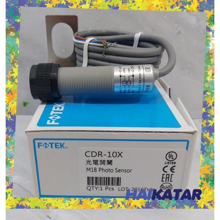 Jual Fotek CDR-10x m18 Photo electric Sensor made in Taiwan | Shopee ...