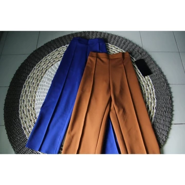 Celana Kulot Bahan Scuba Premium Highwaist All Size Dengan Saku Celana Wanita