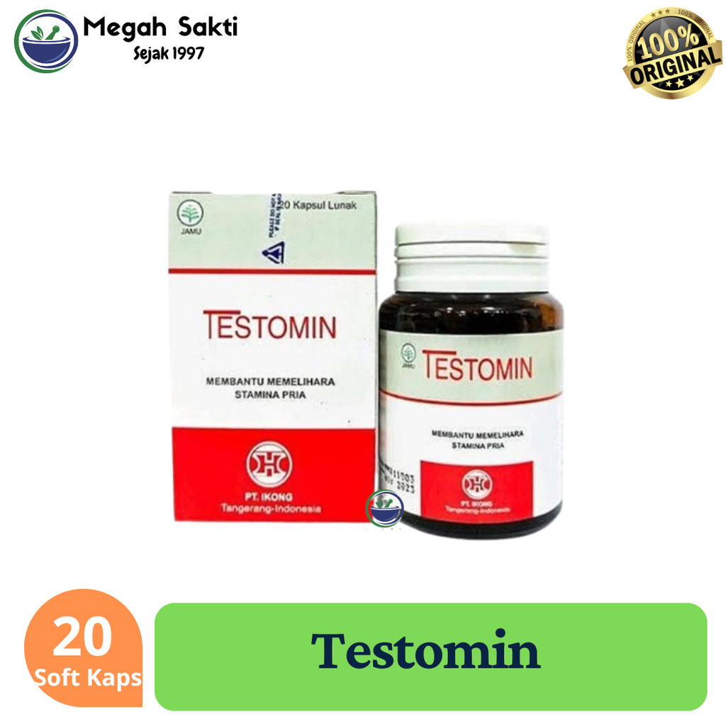 Jual Megah Sakti - Testomin - Vitamin Hormon- Kesuburan & Stamina Bagi ...
