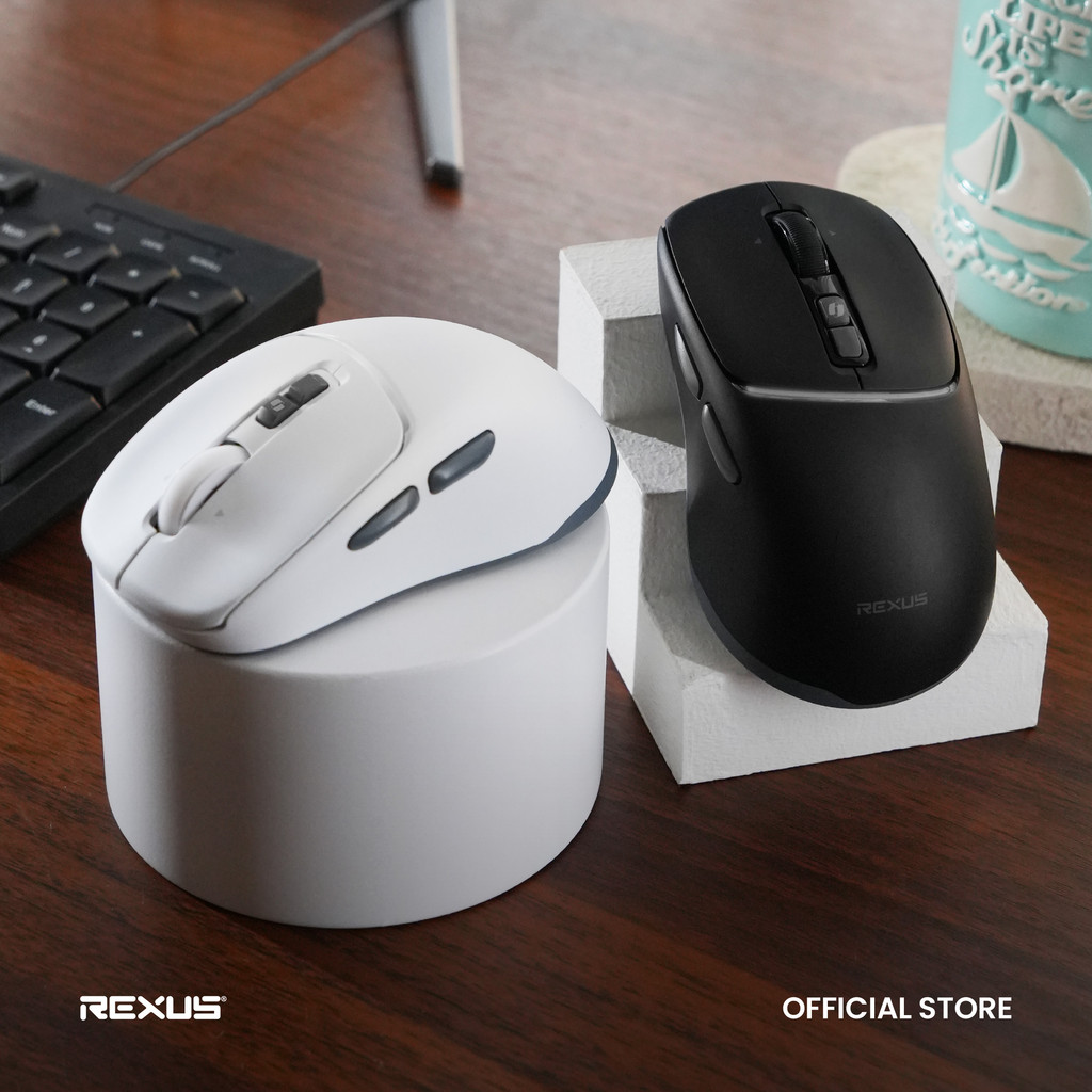 Rexus Nava Pro Q15 Mouse Office Wireless Silent Click - Ergonomic Shape with Co-Pilot (4)