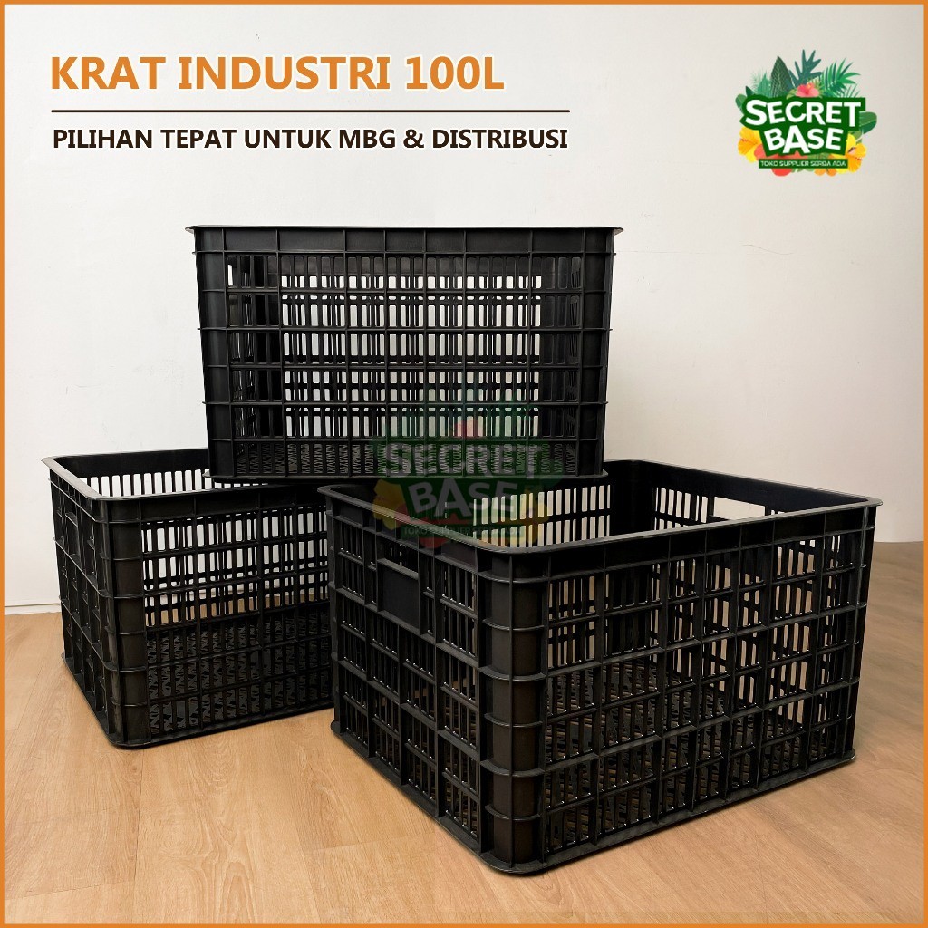 Jual KRAT INDUSTRI 100L - Keranjang Serbaguna / Krat Piring Ompreng ...