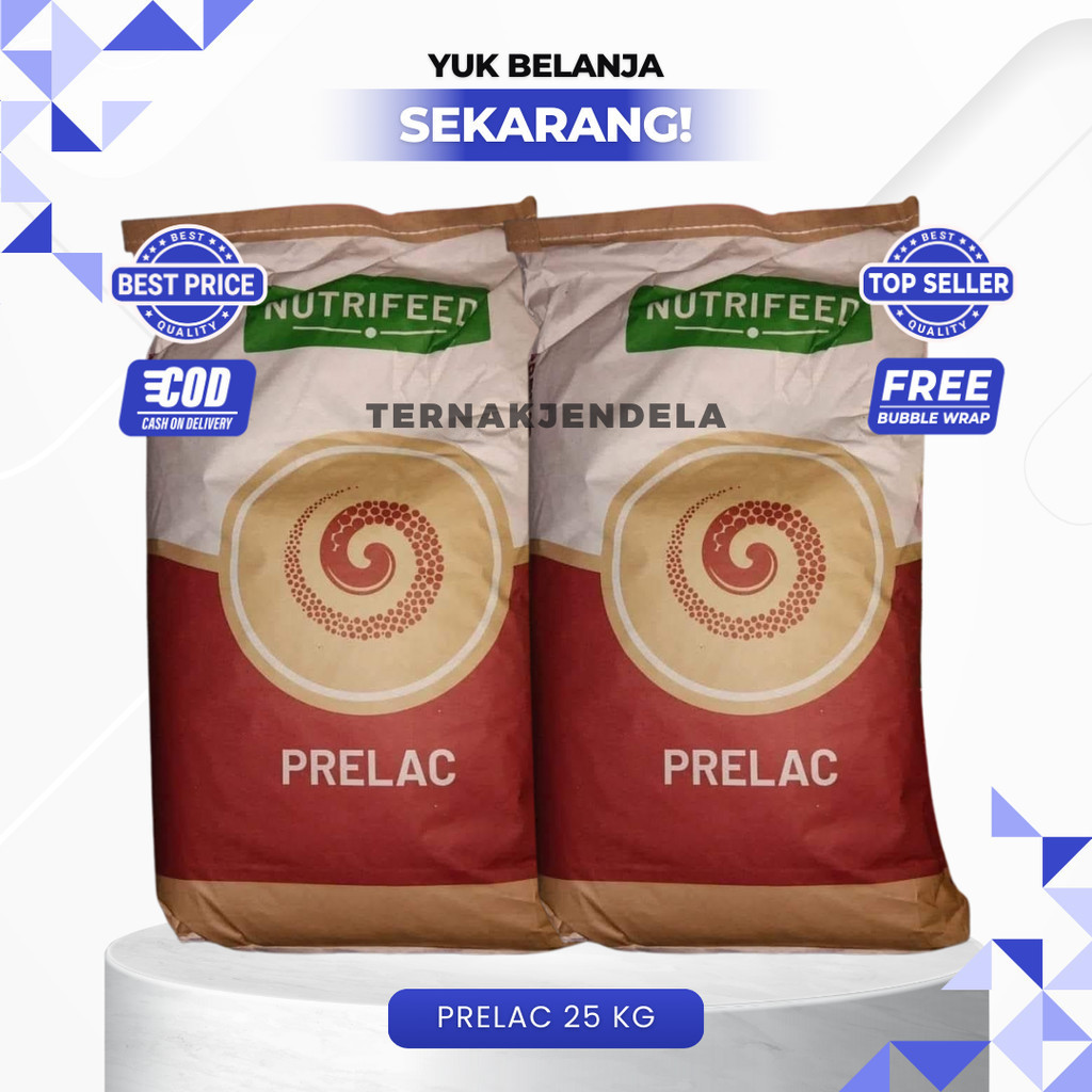Jual PRELAC 25 KG - Susu Hewan Pengganti Skim untuk Babi Domba Kambing ...