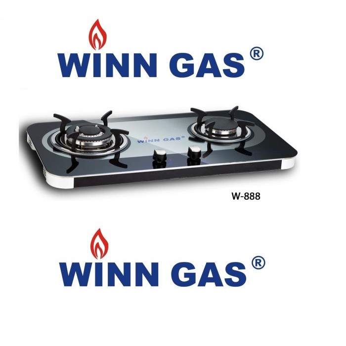 Jual Winn Gas Kompor Gas Tanam 2 Tungku - W888 | Shopee Indonesia