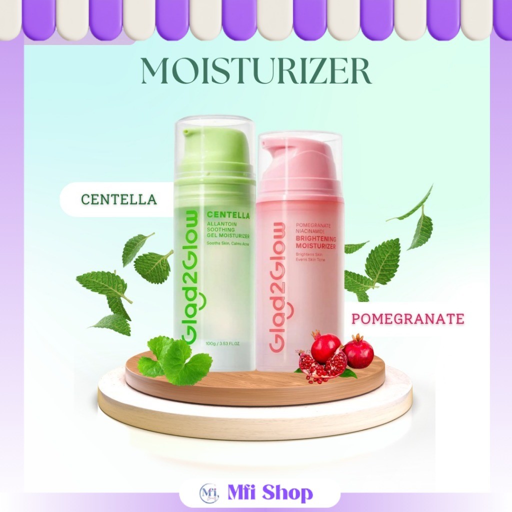 Glad2Glow Big Size Moisturizer Centella Niacinamide