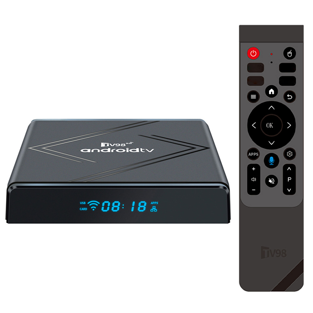 Jual Android 14 Home Video Player with Remote Set Top Box Voice Remote ...