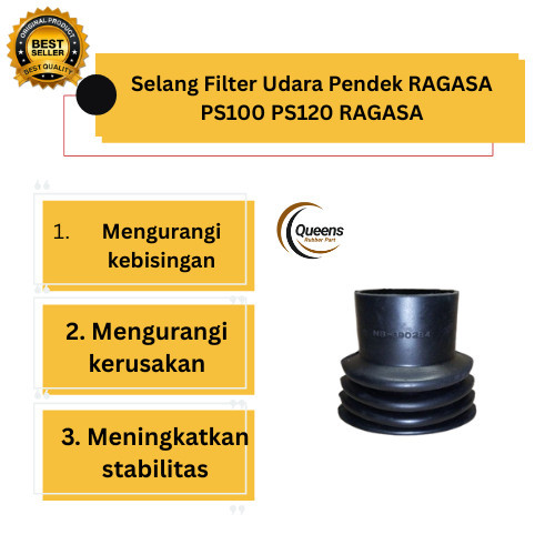 Jual Selang Filter Udara Pendek RAGASA PS100 PS120 RAGASA | Shopee ...