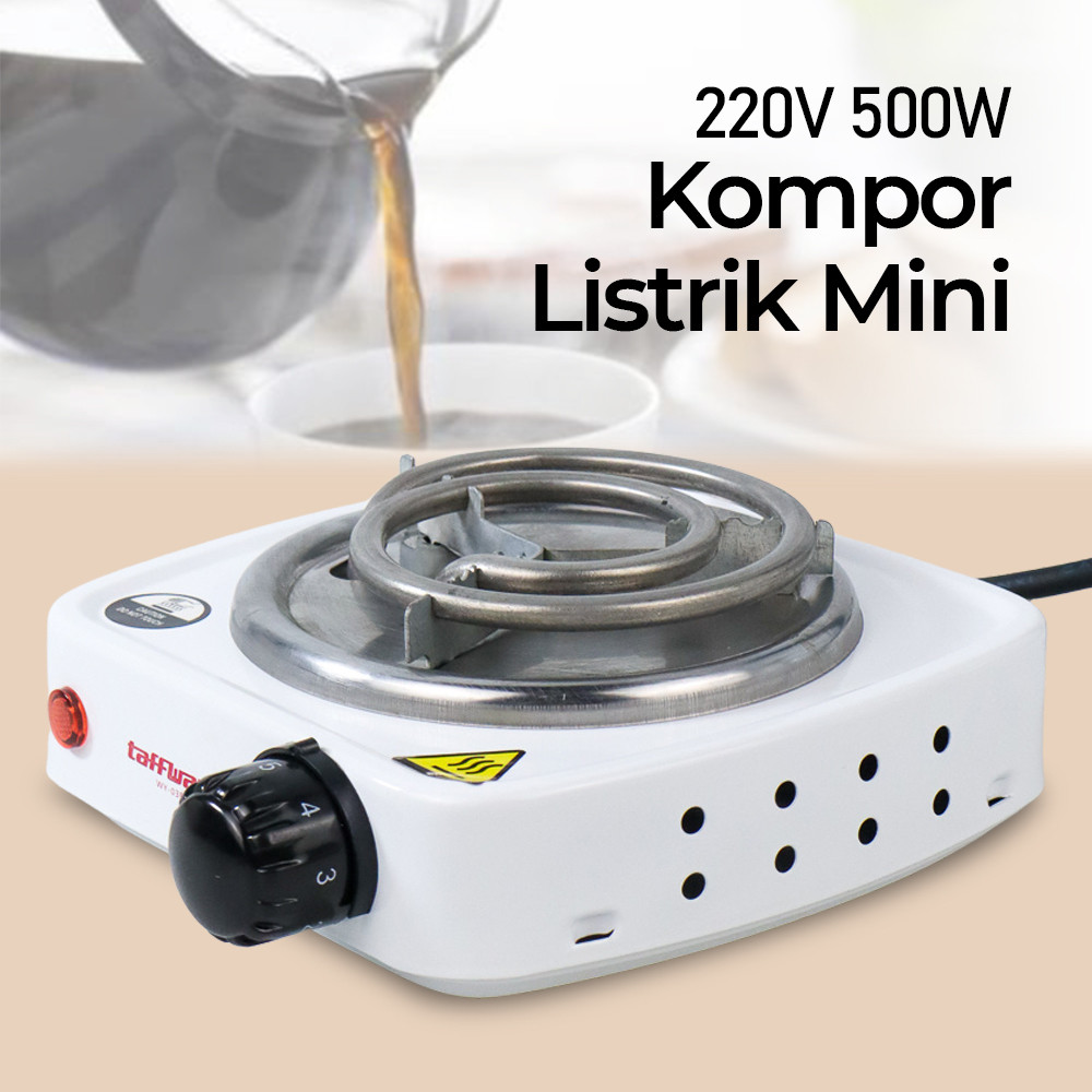 Jual Kompor Pemanas Listrik Mini Kopi Teh 500W EU Plug | Shopee Indonesia