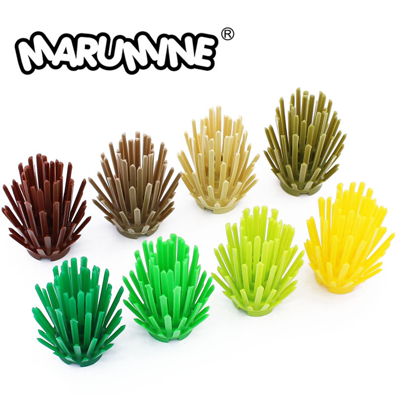 Jual MARUMINE Blocks Plant Prickly Bush 2x2x4 MOC Bricks Parts 6064 ...