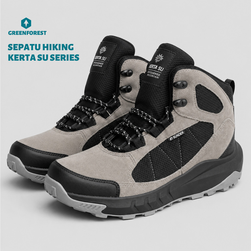 Greenforest Sunder Kerta Su – Sepatu Outdoor - Sepatu Gunung Mid