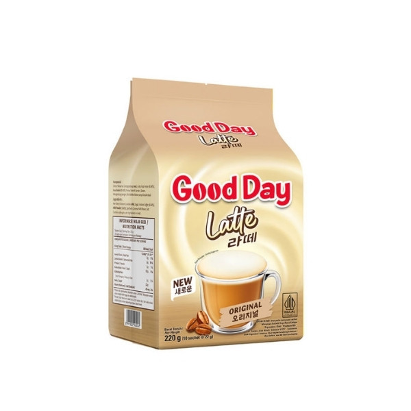 Jual GOOD DAY LATTE ORIGINAL BAG 10X22 GR | Shopee Indonesia