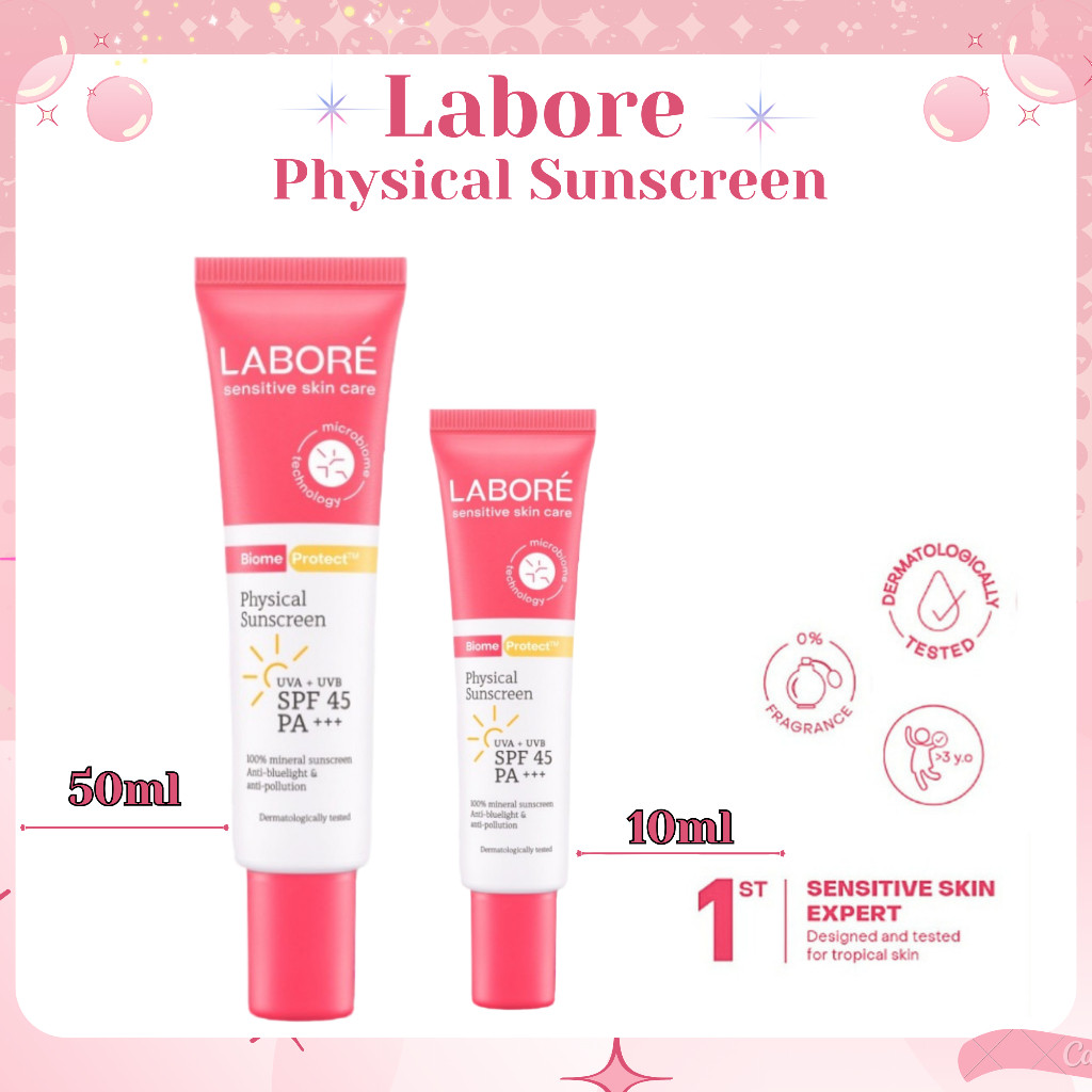 Jual Labore Sensitive Skincare Biome Protect Physical Sunscreen 30ml ...