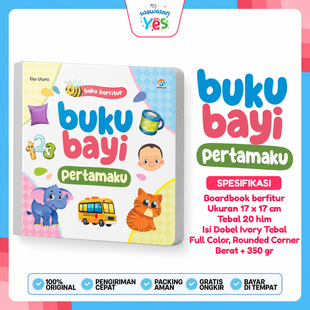 Jual Ziyadbooks Official Buku Soft Baby Book Bayi Pertamaku Anak Bayi 0 ...