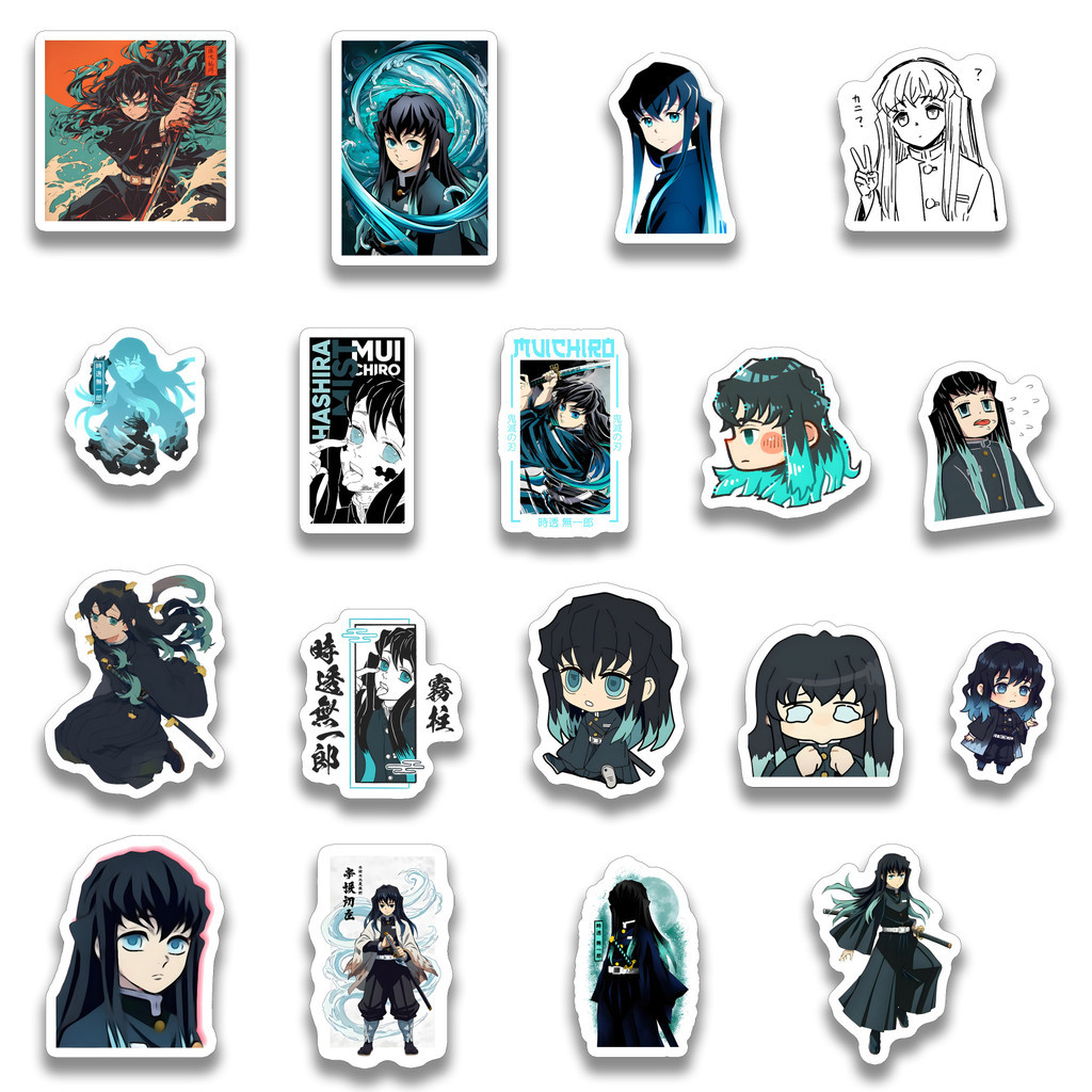 Jual Stiker Muichiro Tokito Demon Slayer Isi 50 Pcs Per Pack | Shopee ...