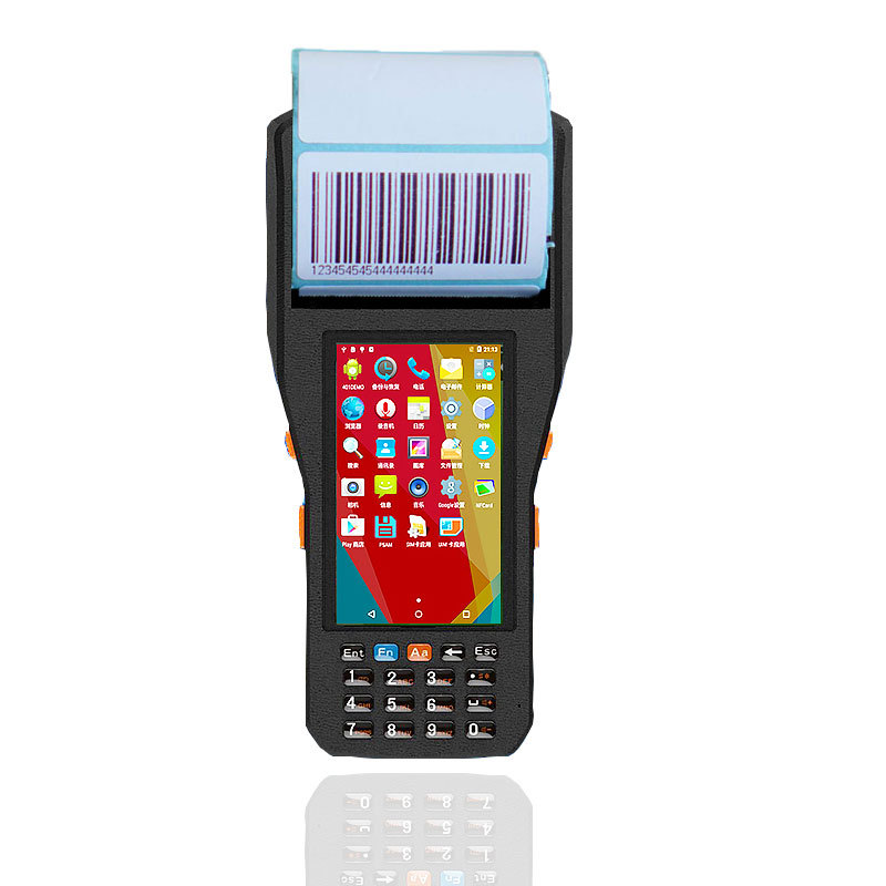 Jual Wholesale Touch Screen Android Handheld Pos Data Terminal 1D 2D ...