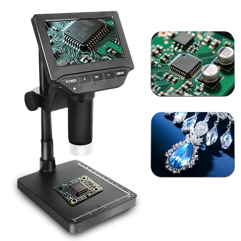 Jual SINO OPTICAL 4.3'' 1000X Digital Microscope, 1080P HD USB Coin ...