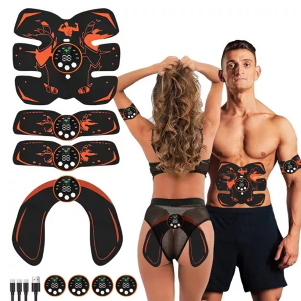 Jual ABS Stimulator Electric ABS Muscle Stimulator Fitness Abdominal ...