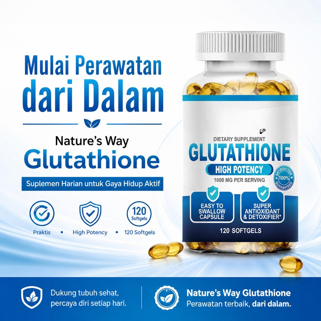 suplemen glutathione terbaik Jual Capsules, powerful antioxidant, anti-aging, support healthy skin and nails 500ml sterile water mg:10mg/10mg X 5pk Supplement Glutathione Placenta CICA